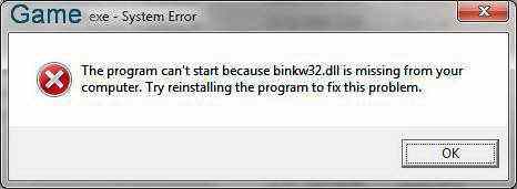 fix binkw32.dll for: TRANSFORMERS: Rise of the Dark Spark